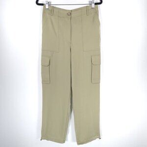 NWT JOIE Cargo Elastic Waistline Straight‎ Elastic Hem with Toggles Pants 8